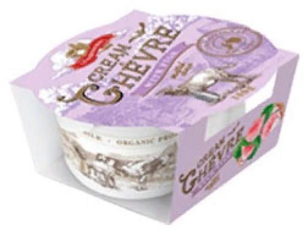 Сыр мягкий Dairyhorn Шевре сливочный из козьего молока с инжиром 60% БЗМЖ, 140 г