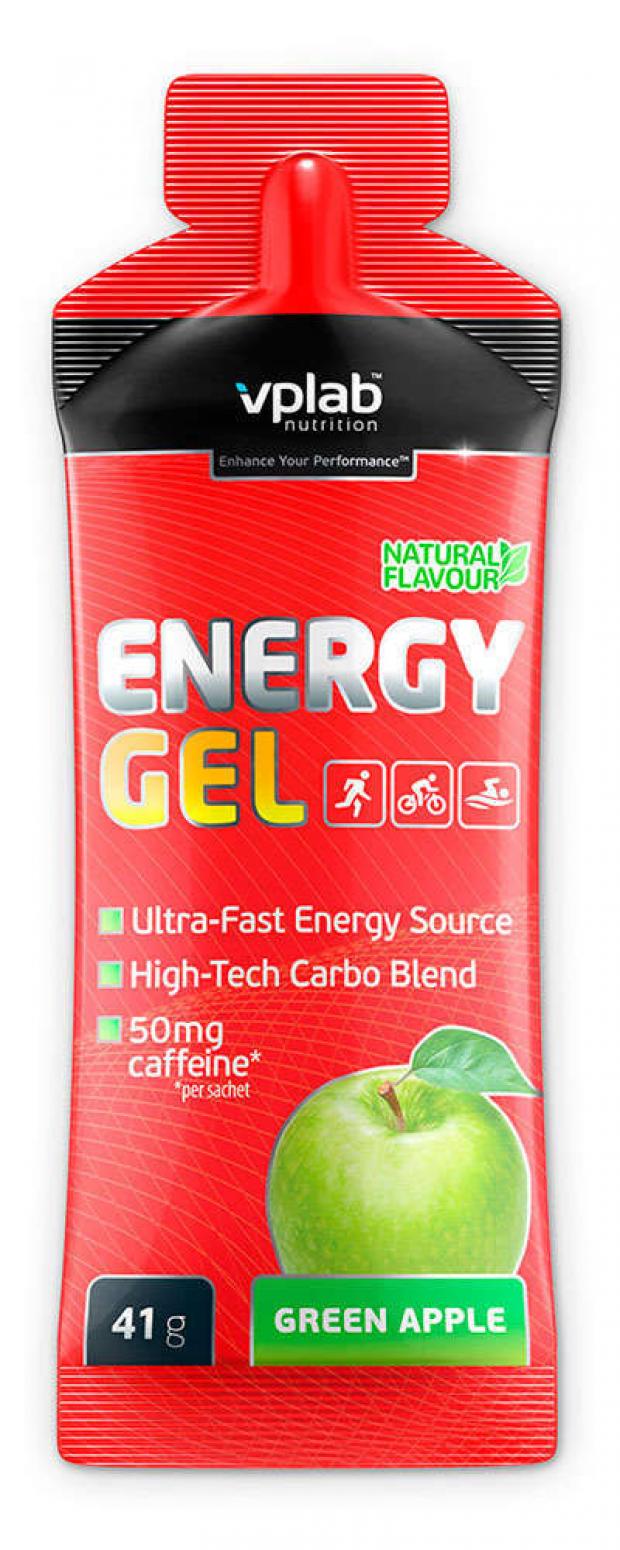 

Энергетик Vplab Energy Gel кофеин зеленое яблоко, 41 г