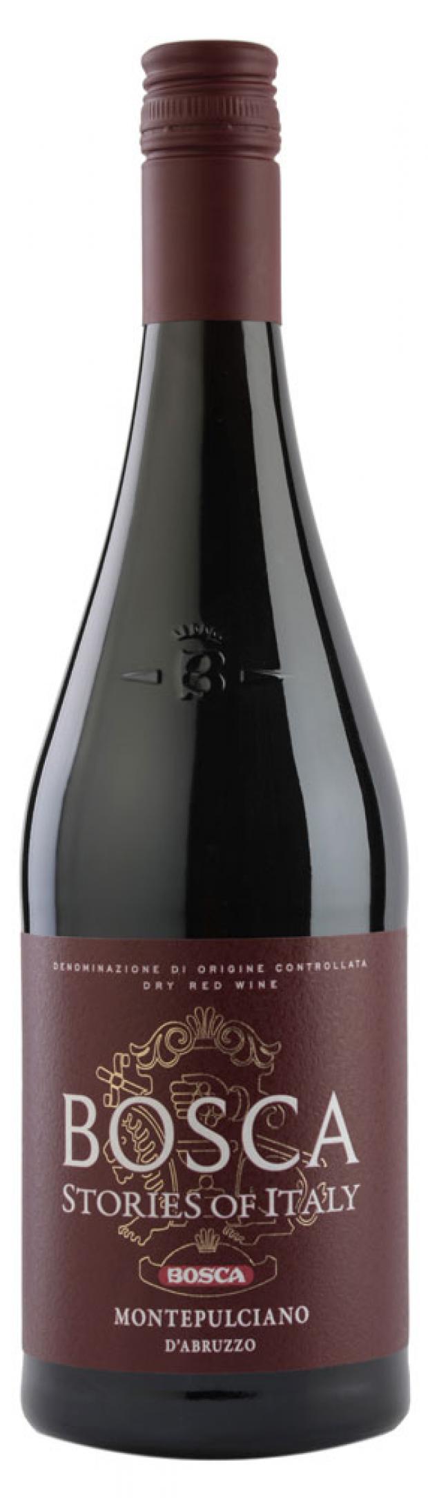 Вино Bosca Stories of Itale Montepulciano красное сухое Италия, 0,75 л