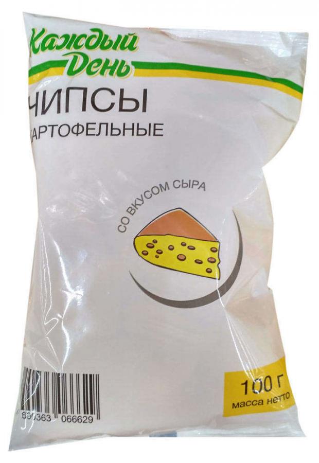 

Чипсы картофельные «Каждый День» сыр, 100 г
