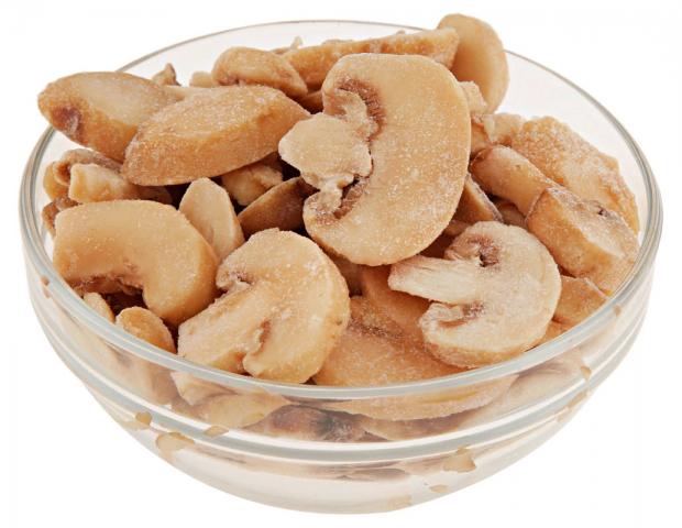 

Шампиньоны резаные замороженные, вес