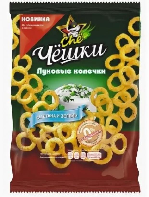 

Снек кукурузный Chё Чешки луковые колечки со вкусом сметаны и лука, 40 г