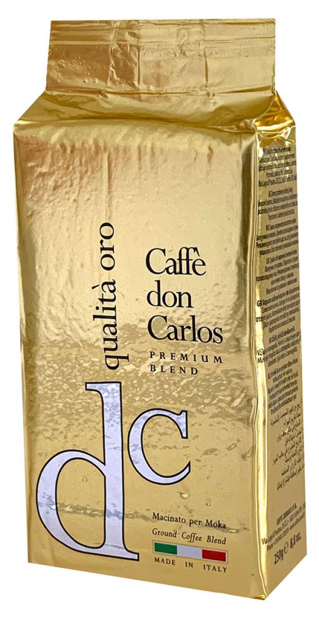 

Кофе молотый Don Carlos Qualita Oro, 250 г