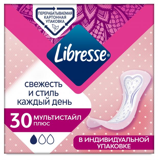 

Прокладки Ежедневные Libresse Мультистайл Плюс, 30 шт