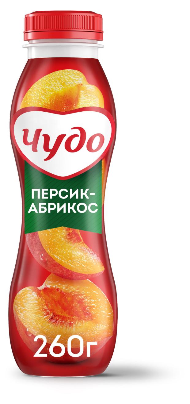 

Йогурт питьевой Чудо Персик-Абрикос 1,9% БЗМЖ, 260 г