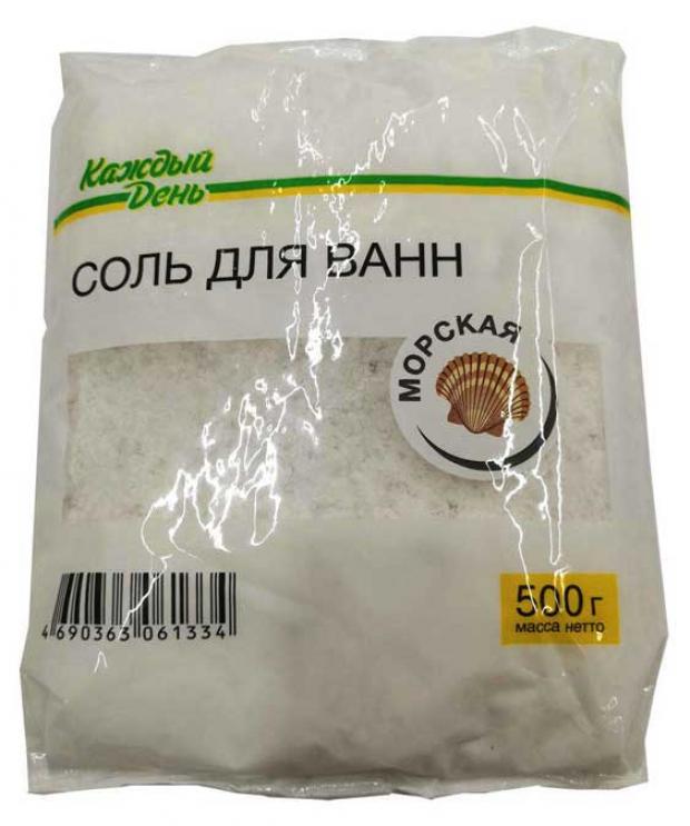 

Соль для ванны «Каждый день» Морская, 500 г
