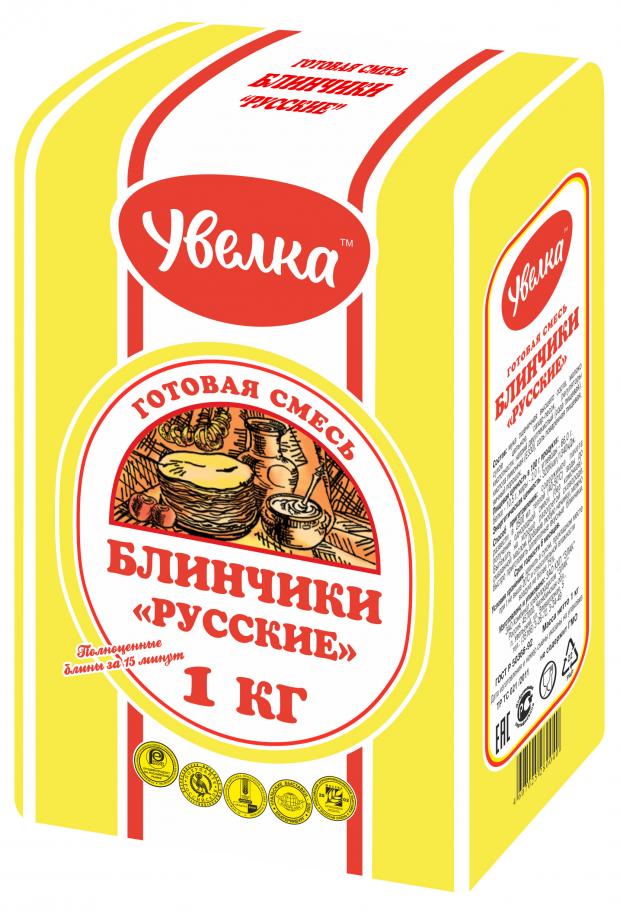 

Готовая смесь Увелка Блинчики Русские, 1 кг
