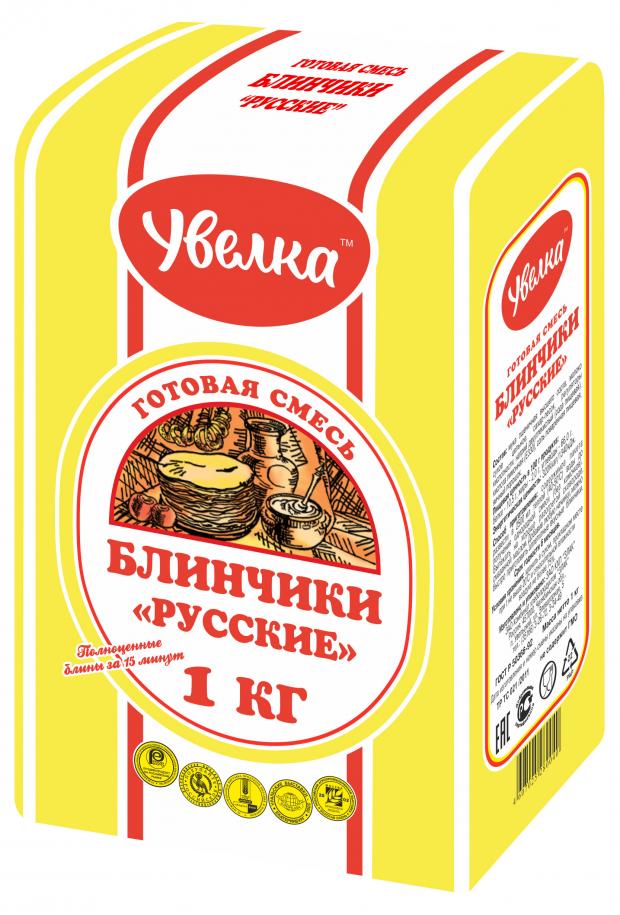 Готовая смесь Увелка Блинчики Русские, 1 кг 