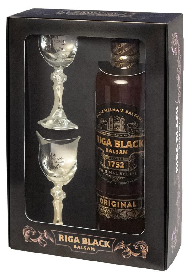 

Бальзам Riga Black Balsam Россия, 0,5 л + 2 рюмки