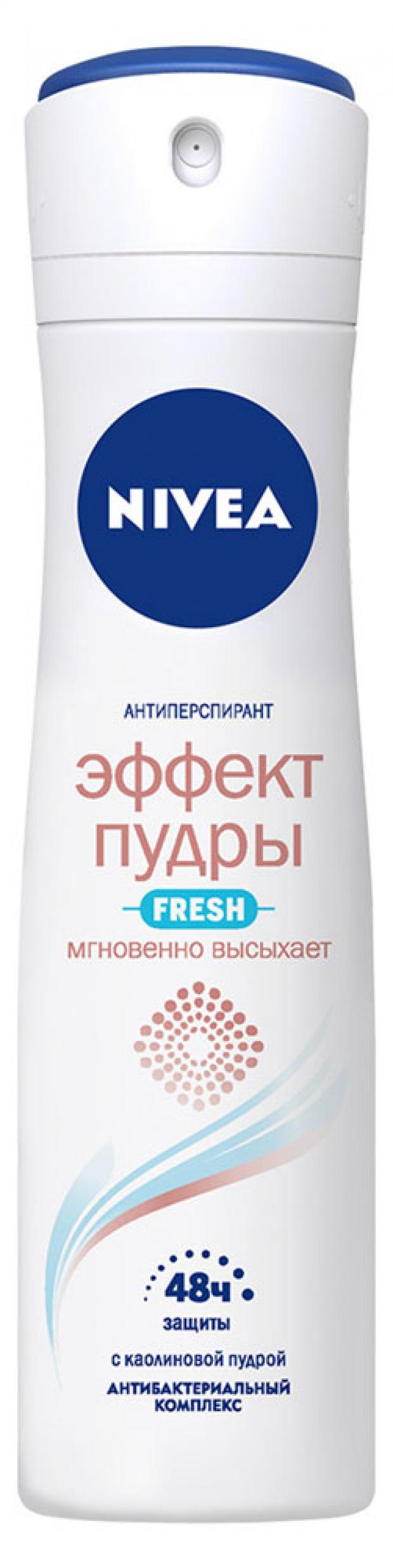

Антиперспирант спрей Nivea Fresh эффект пудры, 150 мл