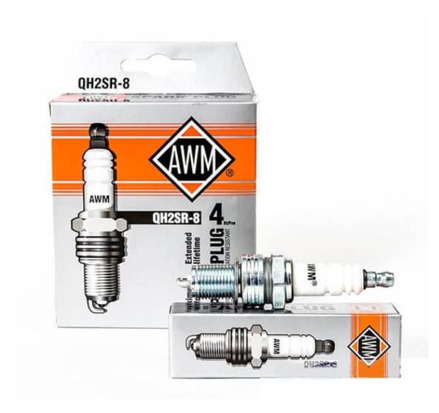 

Свечи зажигания AWM QH2SR-8, 4 шт