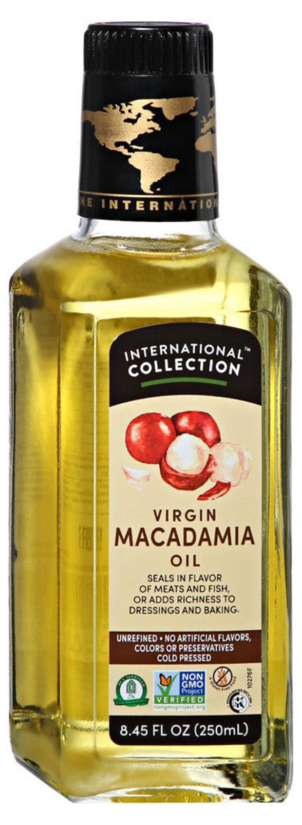 

Масло из ореха макадамия International Collection рафинированное, 250 г