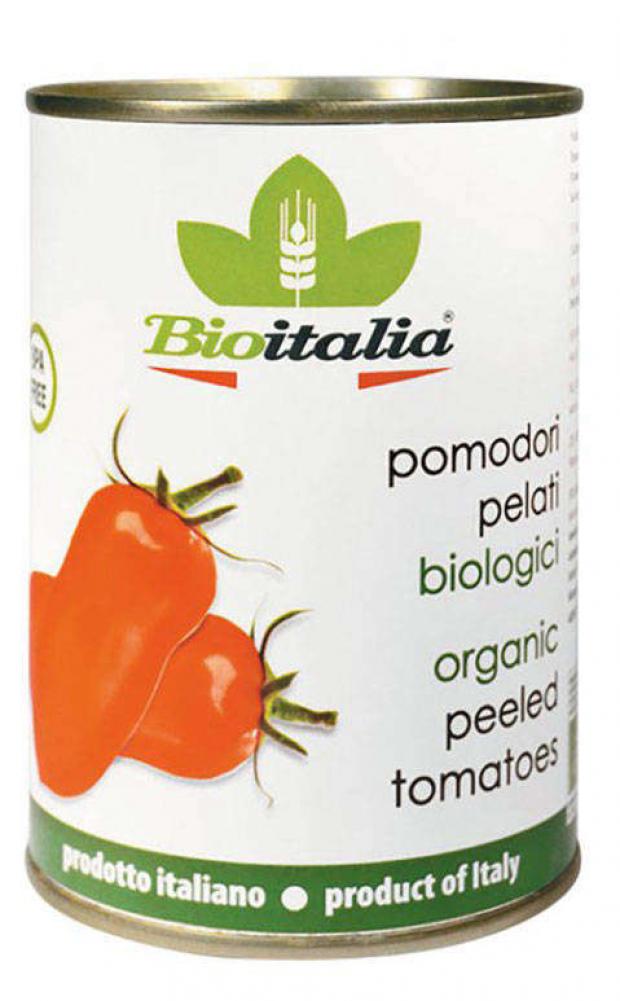 

Томаты Bioitalia очищенные целые в томатном соке, 400 г