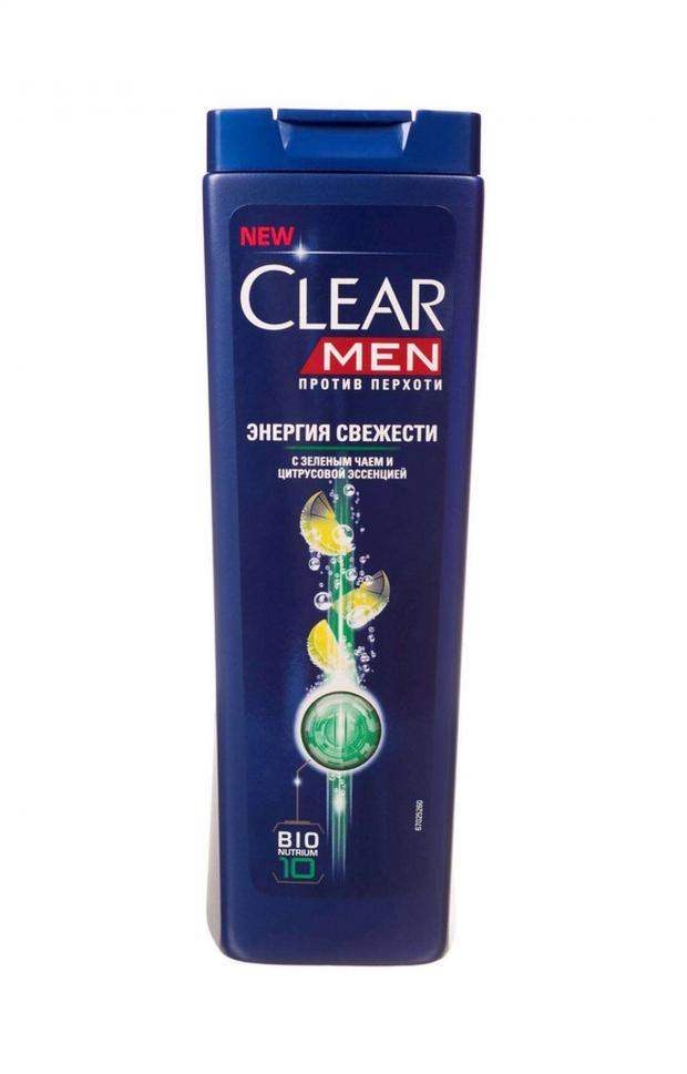 Шампунь для волос Clear Men Энергия свежести, 400 мл