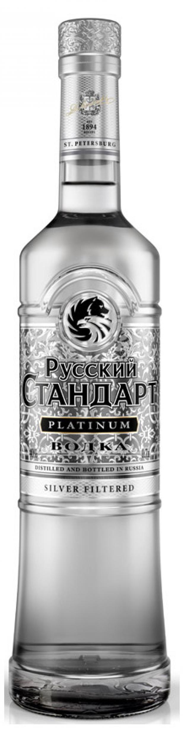 Водка Русский Стандарт Platinum Россия, 0,7 л