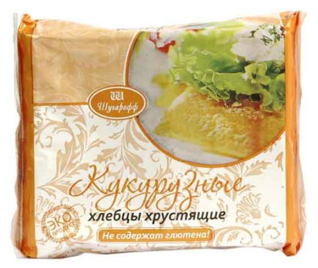 Хлебцы кукурузные Шугарофф безглютеновые, 60 г