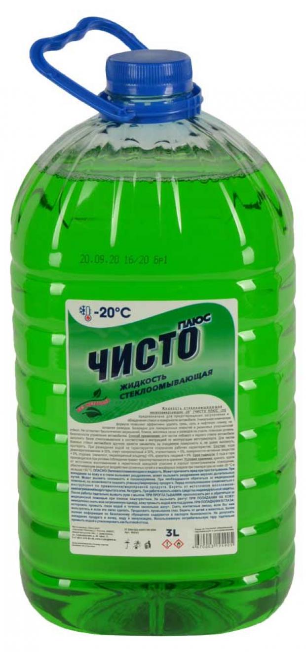 

Жидкость стеклоомывателя -20C Чисто Плюс низкозамерзающая, 3 л