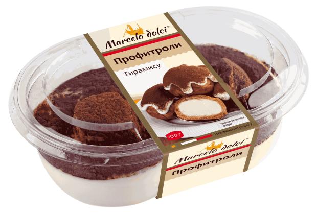 

Пирожное Marcelo Dolci Профитроли Тирамису, 110 г