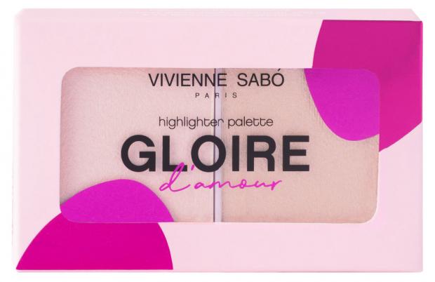 Палетка хайлайтеров Vivienne Sabo Gloire d'amour мини 02