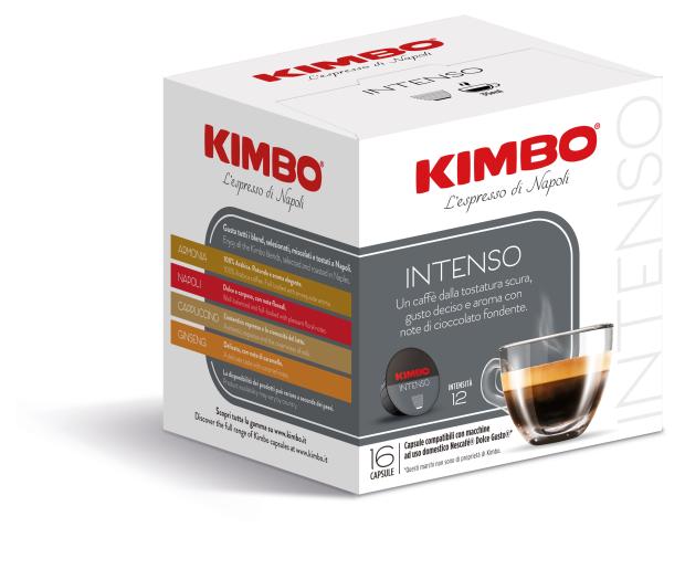 Капсулы KIMBO Intenso, 16 шт х 7 г