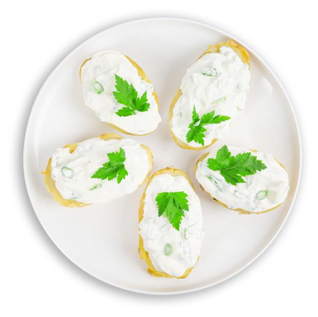 

Картофель АШАН под сметаной и зеленью, вес