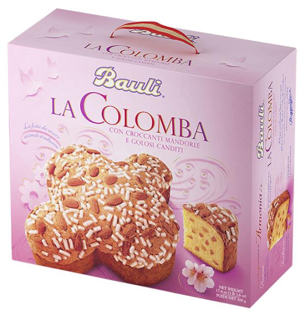 

Кулич Пасхальный Bauli с цукатами и миндалем, 500 г