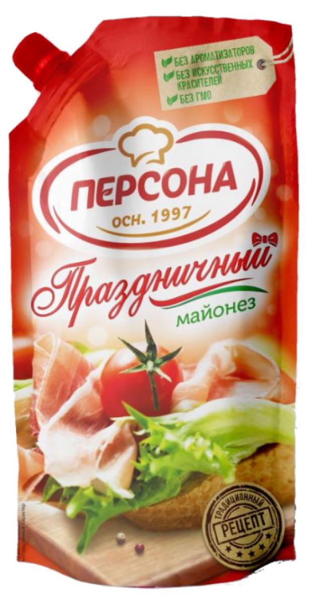 Соус майонезный Персона Праздничный 40%, 700 мл