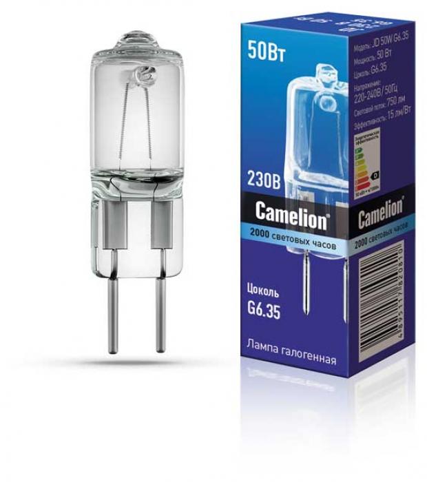 Лампа галогенная Camelion JD 50W