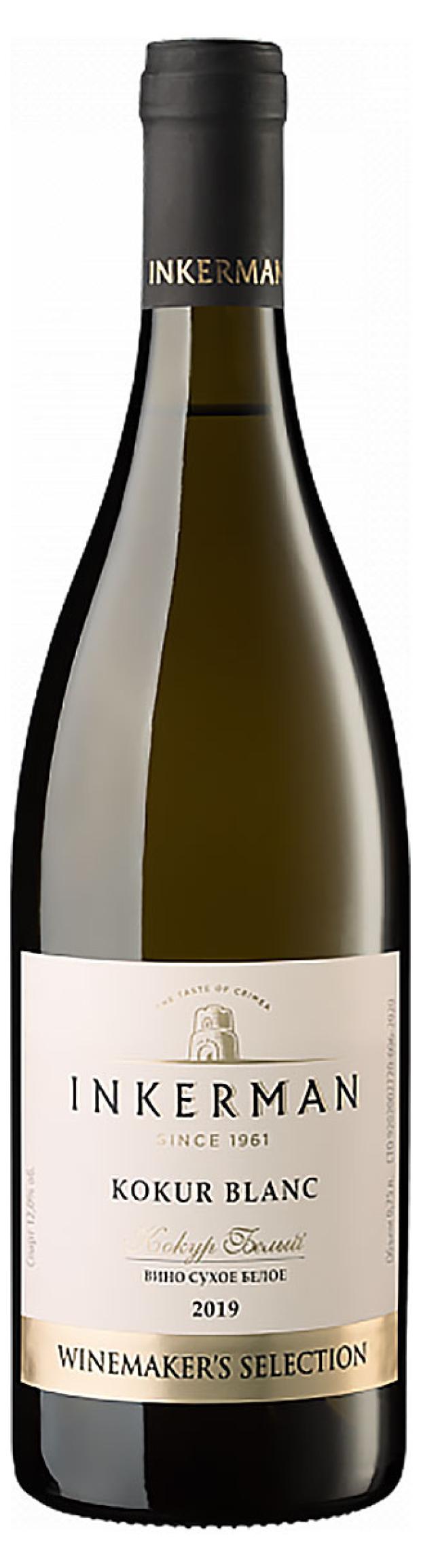 

Вино Inkerman Кокур Белый белое сухое 12%, 750 мл