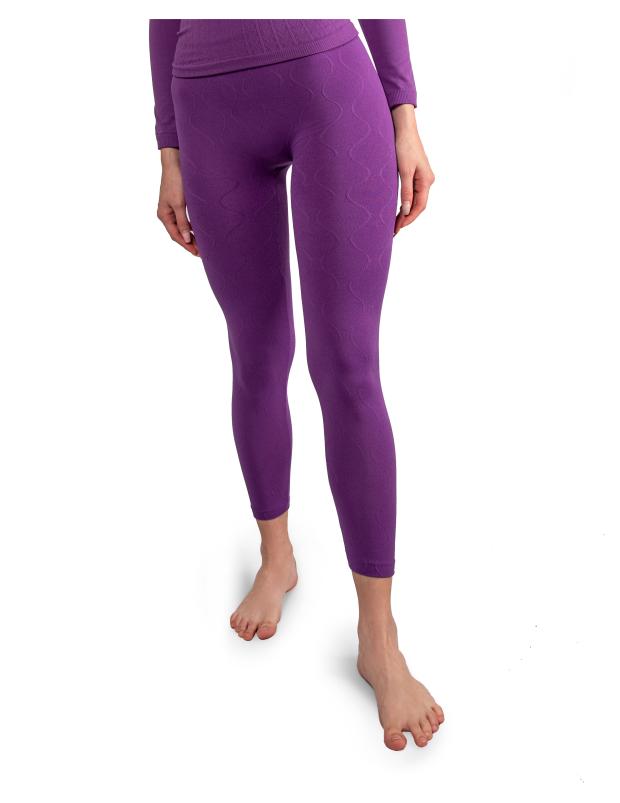 

Термолегинсы женские OEMEN KZ003 фиолетовые, р S