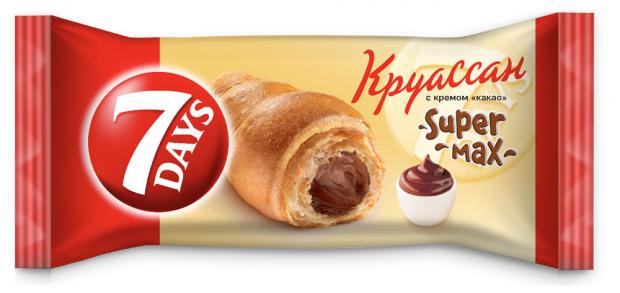 

Круассан 7Days Super Max с кремом какао, 110 г
