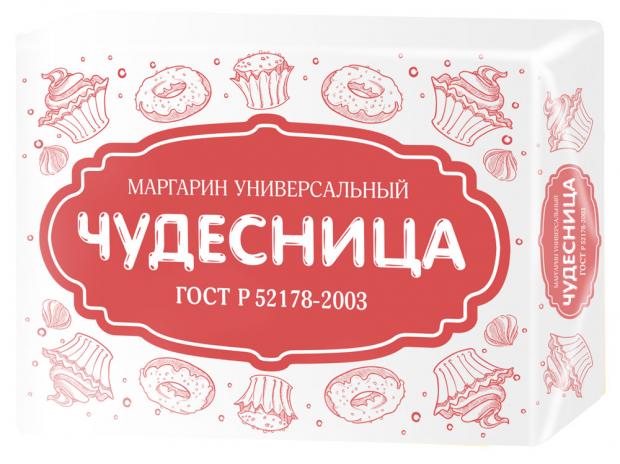 

Маргарин «Чудесница» универсальный 55 %, 180 г