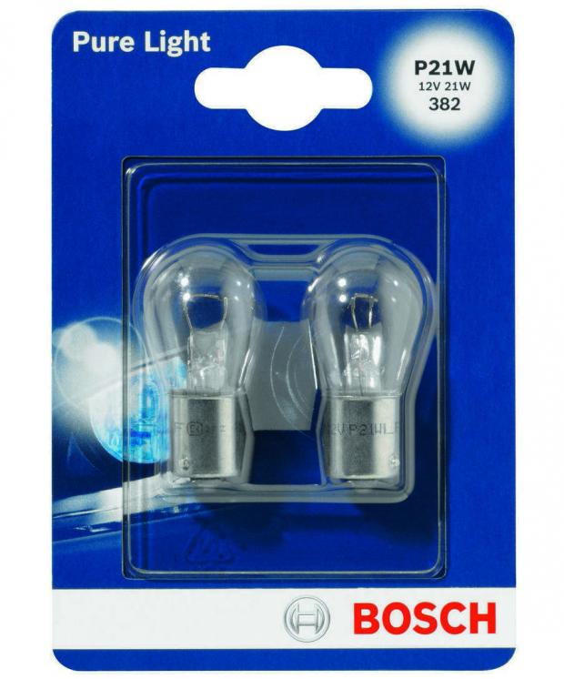 Лампа накаливания Bosch Pure Light P21W