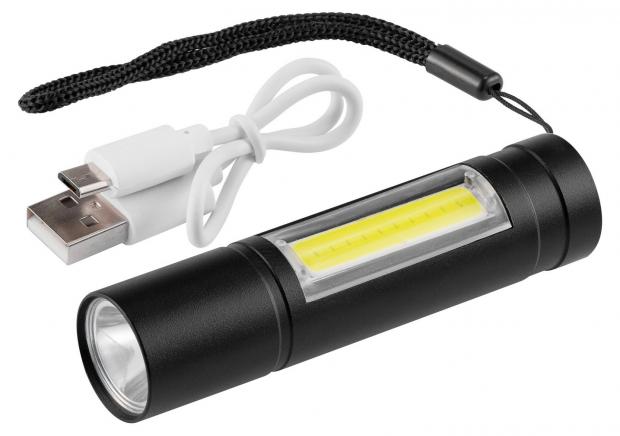 

Фонарь ручной REV AccuPRO600 светодиодный аккумуляторный 2 в 1