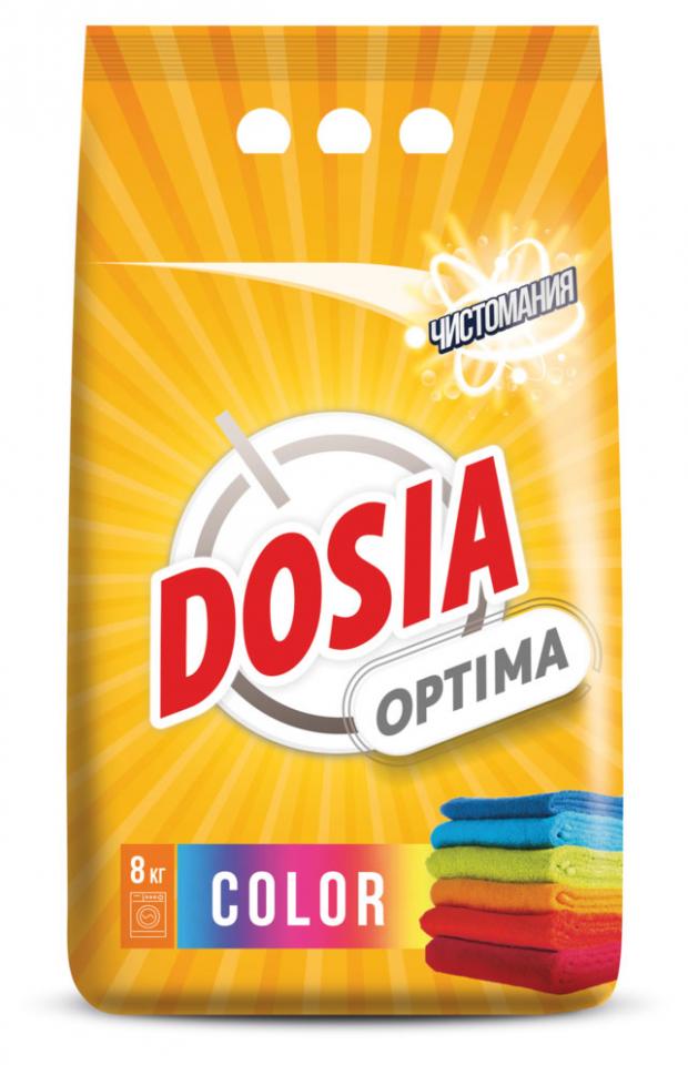 Стиральный порошок Dosia Optima Color для цветного белья, 8 кг