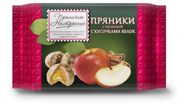 

Пряники «Пряничное настроение» с кусочками яблок, 210 г