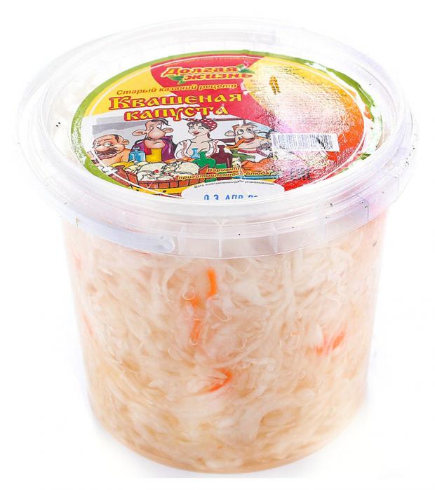 Капуста квашеная Долгая жизнь, 900 г