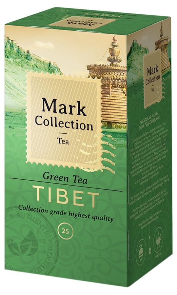 Чай зеленый Mark Collection TIBET, 25 пакетиков