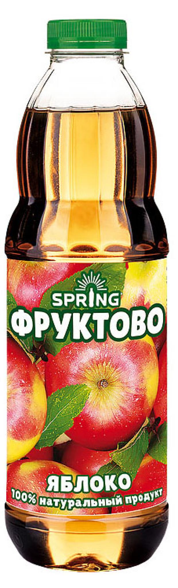 Напиток сокосодержащий Spring Фруктово яблоко, 1 л