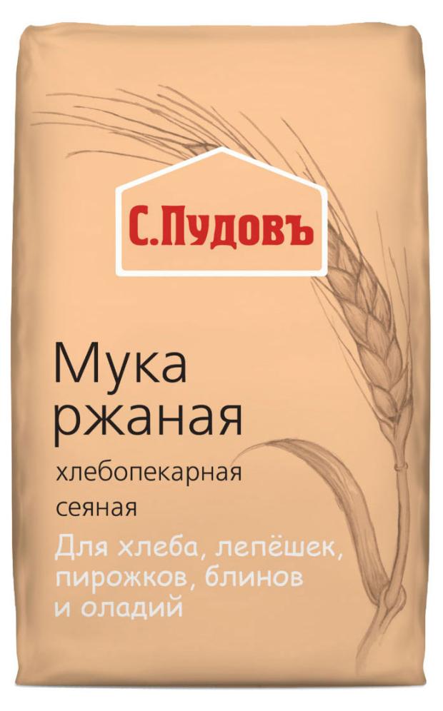 

Мука ржаная С.Пудовъ, 1 кг