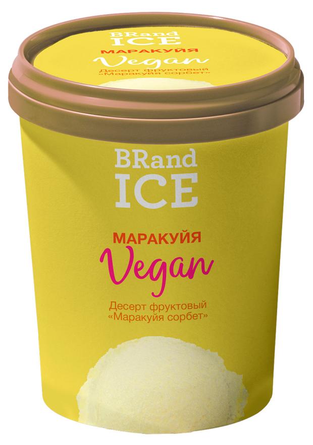 

Десерт фруктовый BRandICE Vegan Маракуйя сорбет, 380 г