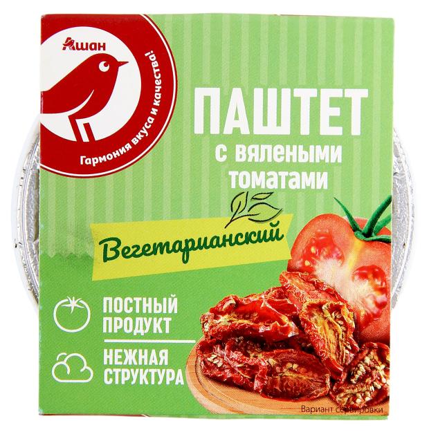 

Паштет вегетарианский АШАН Красная птица с вялеными томатами, 80 г
