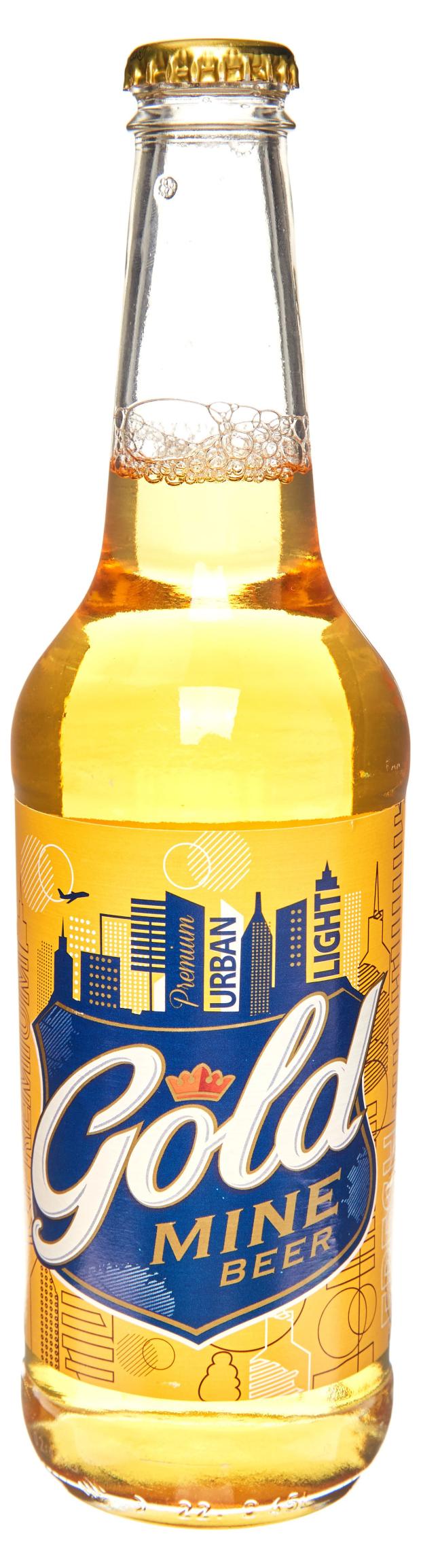 

Пиво Gold Mine Beer светлое фильтрованное, 450 мл