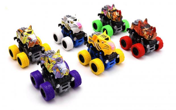 Машинка Funky Toys Звери инерционная
