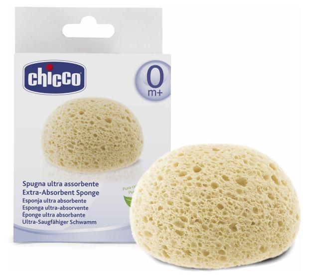 Губка для купания Chicco Baby Moments с рождения