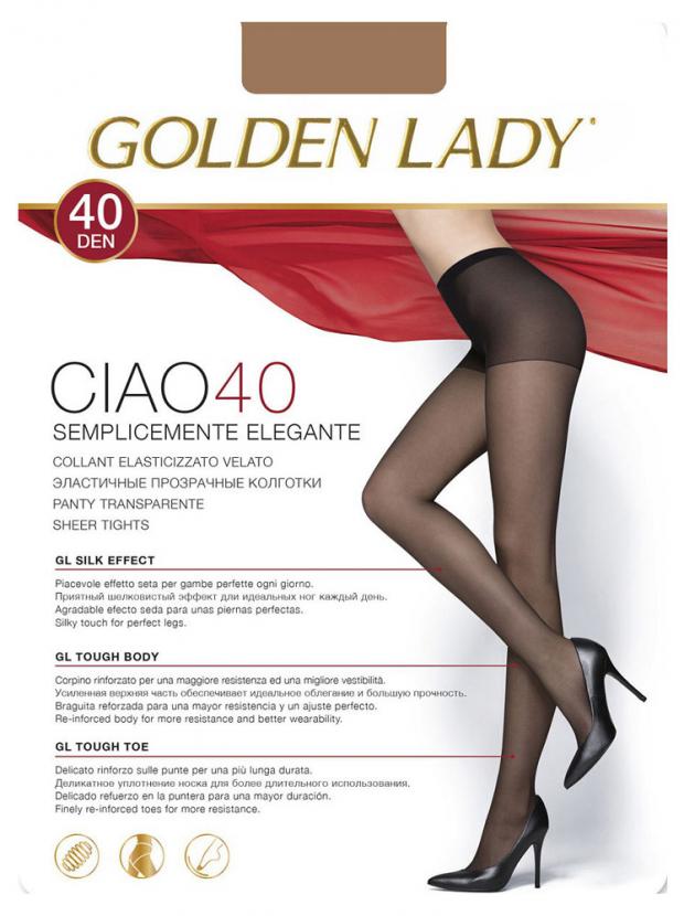 

Колготки Golden Lady CIAO 40 melon, размер 2