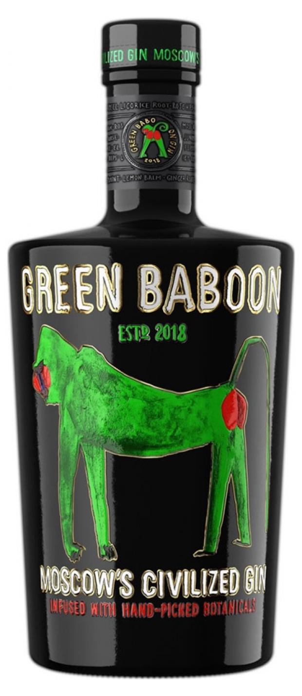 Джин Green Baboon Россия, 0,5 л