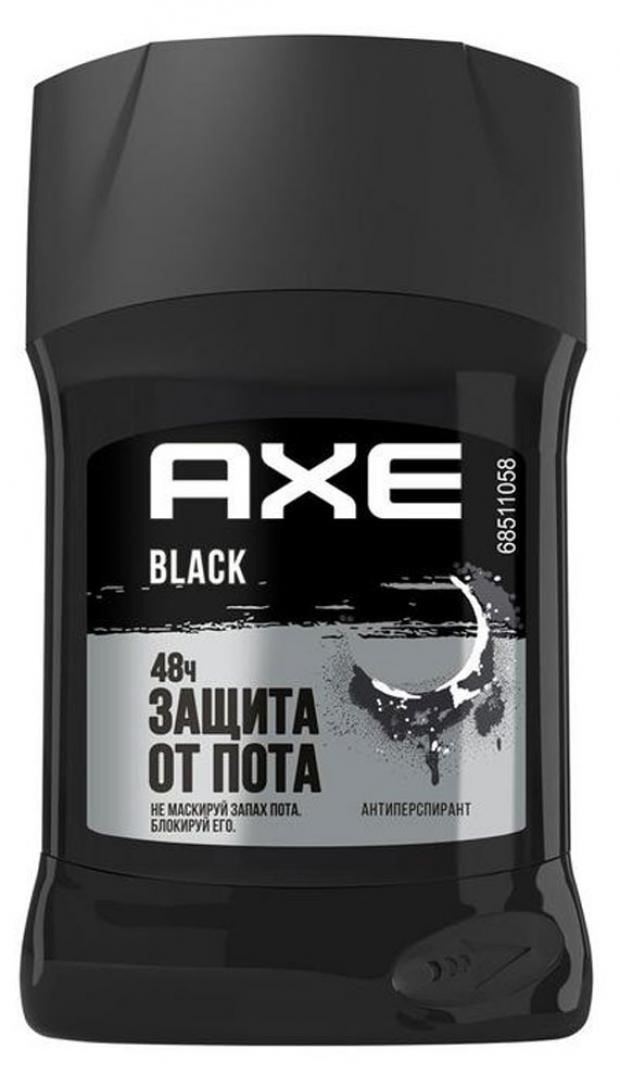 фото Дезодорант-антиперспирант стик axe black, 50 мл