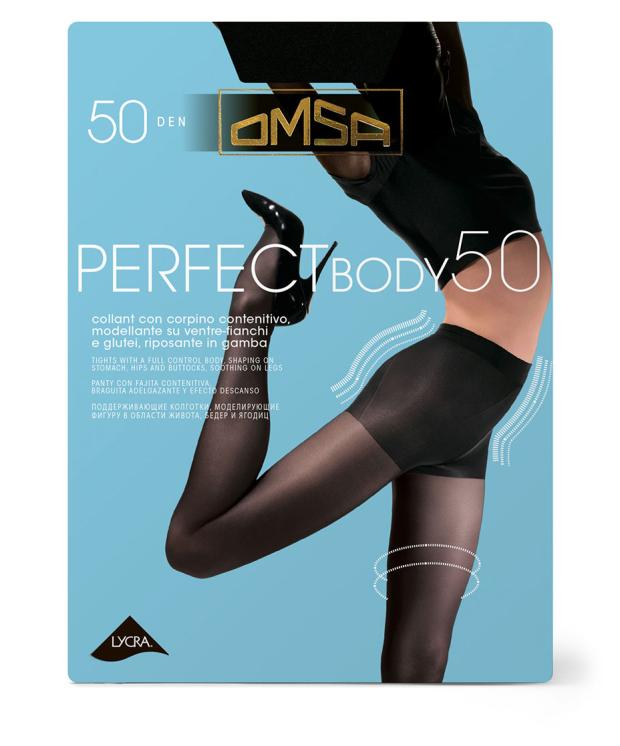 Колготки женские Omsa Perfect Body 50 d Nero, р 2