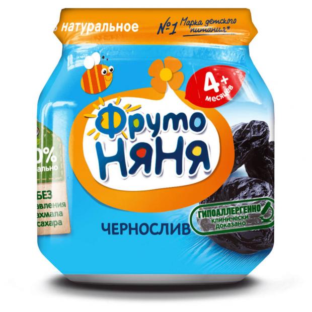 

Пюре «ФрутоНяня» из чернослива гипоаллергенное с 4 мес., 100 г